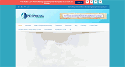 Desktop Screenshot of livingwithperipheralneuropathy.com